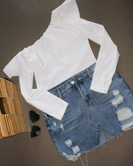 Ruffled  Bodysuit